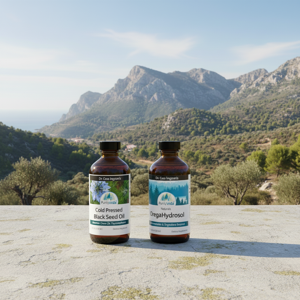 Black Seed & Oregano Power Duo — Purely Wild bottle