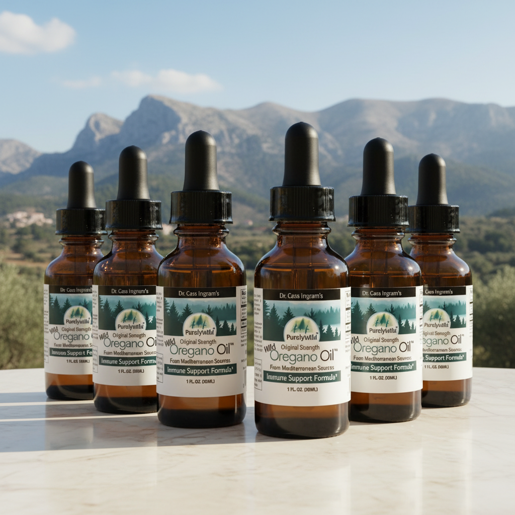 Original Oregano Oil - 6 Month Supply (6-Pack Bundle) — Purely Wild bottle