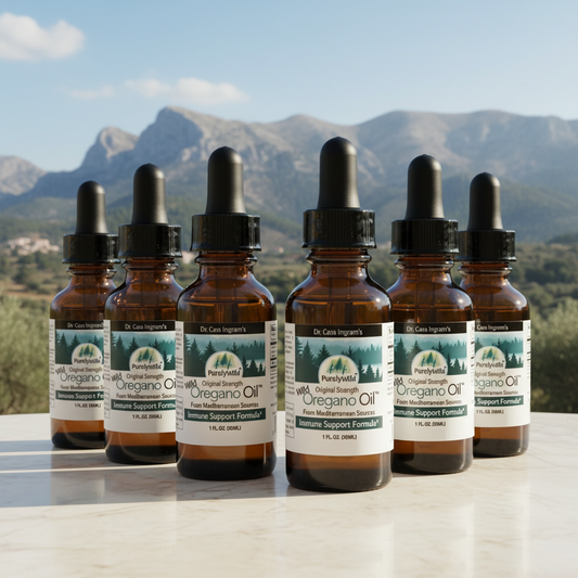 Dr. Cass Ingram's Original Oregano Oil - 6 Month Supply (6-Pack Bundle)