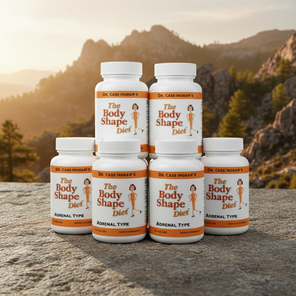 Body Shape Diet Thyroid - 6 Month Supply (6-Pack Bundle) — Purely Wild bottle