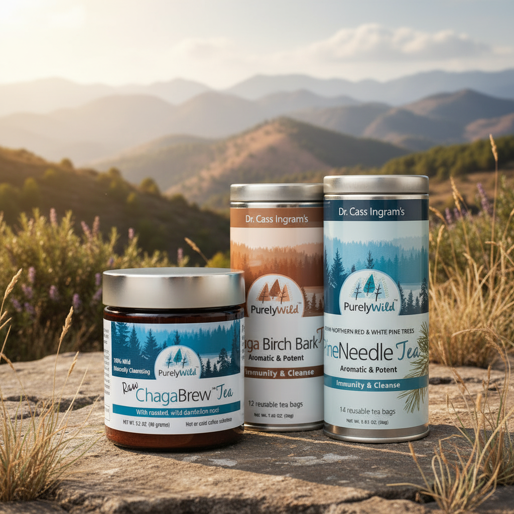 Forest Tea Ritual Bundle — Purely Wild bottle