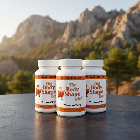 Body Shape Diet Thyroid - 3 Month Supply (3-Pack Bundle) — Purely Wild bottle