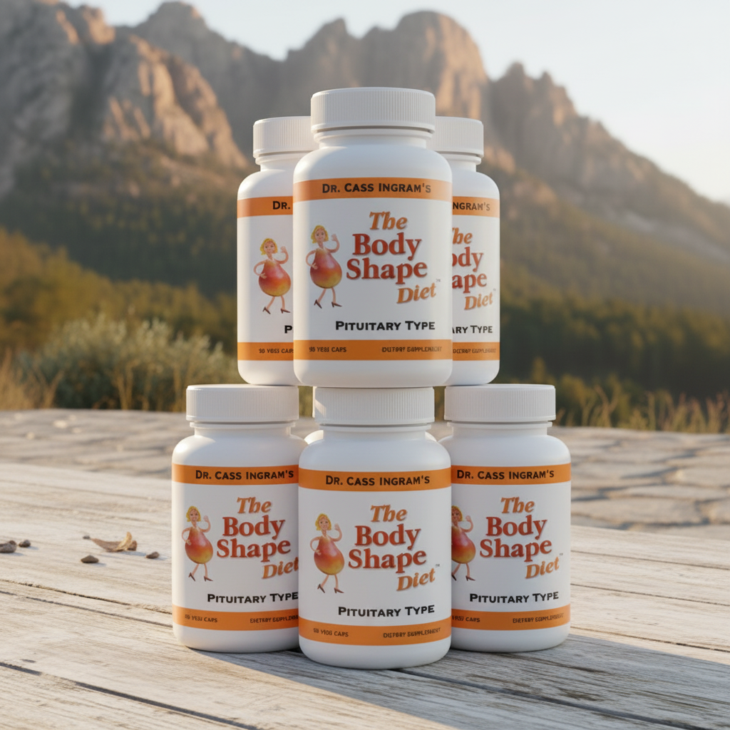 Body Shape Diet Pituitary - 6 Month Supply (6-Pack Bundle) — Purely Wild bottle