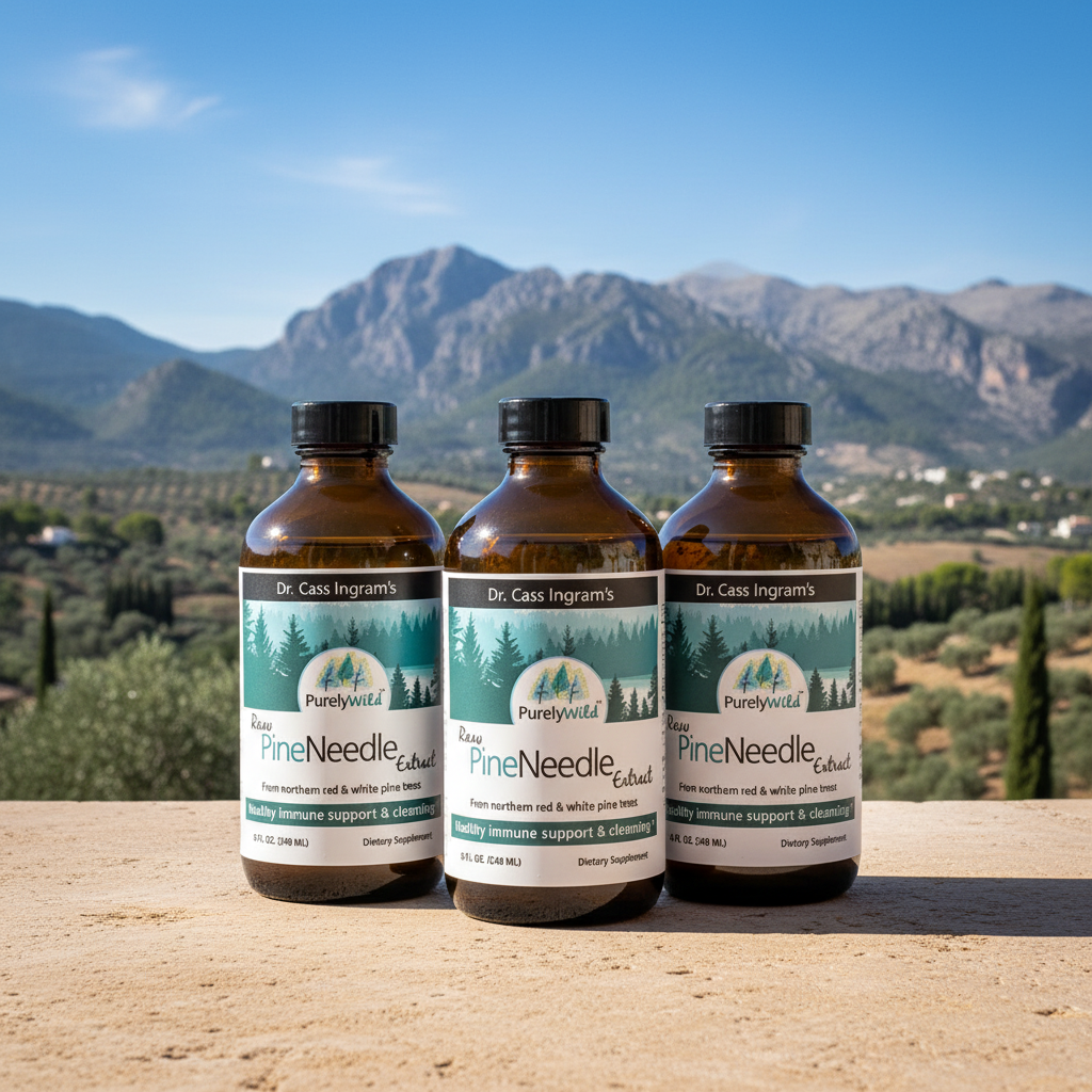 Pine Needle Extract - 3 Month Supply (3-Pack Bundle)