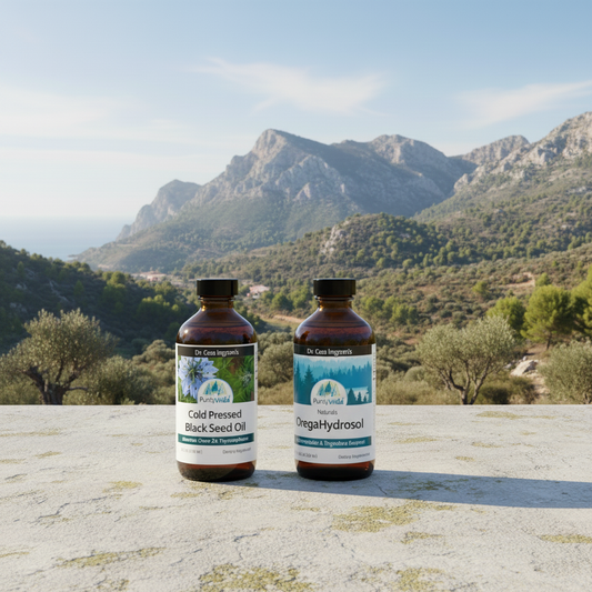 Black Seed & Oregano Power Duo — Purely Wild bottle