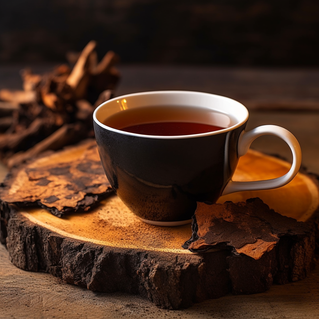 Chaga Brew Tea with Dandelion Root | 2 oz Antioxidant Herbal Blend